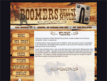 Tablet Screenshot of boomersmoulds.com